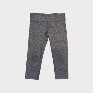 Ivivva By Lululemon Gray Cropped Leggings